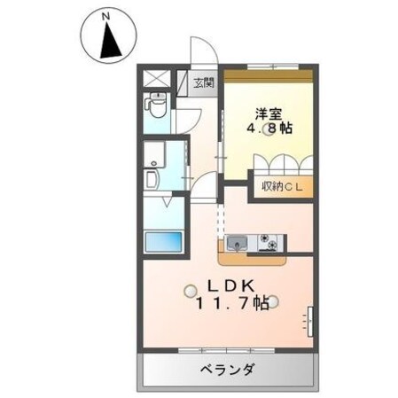 エル・グレイスの物件間取画像